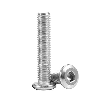 1/4-20 x 2-1/2" (10 Pack) Flat Head Hex Socket Cap Screws Bolts, 304 Stainless Steel 18-8, Hex Drive, Bright Finish, Fully Machine Thread - size: 1/4-20 x 2-1/2"