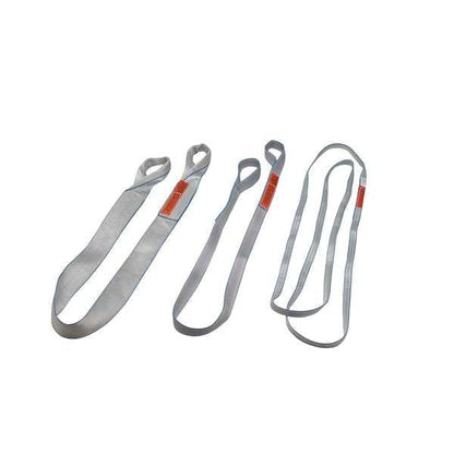 Lift-All Web Sling, Type 3, Tuff-Edge, 2inW, 6 ft.L, Silver