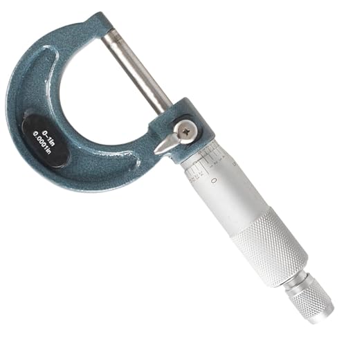 kimllier 4Pcs 0-4 Inch Outside Micrometer Set Accuracy 0.0001 Inch