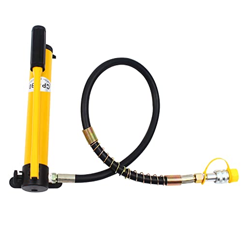 Hydraulic Hand Pump, 10 Ton High Pressure Hydraulic Hand Pump 10000 PSI Hydraulic Manual Pump, Hydraulic Hand Pump Manual Pump for Connecting Split Unit