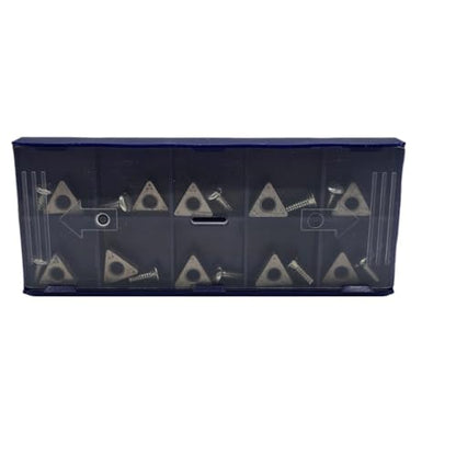 C-HORSE CB6914 Negative‑Rake Carbide Brake Lathe Bits – Fits Ammco 1000/2002/3000 & Hunter BL500/BL505 | 10-Pack Replacement Cutting Tips | Durable Precision Cutting Tips