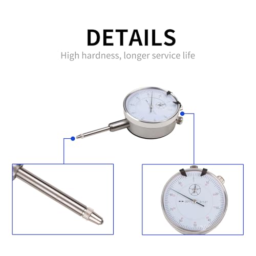 6434 Sleeve Height & Counterbore Gauge, 0-1" Dial Indicator with 0.001" Graduation, Diesel Engine Cylinder Liner Measuring Tool, Caterpillar Cummins Detroit Diesel Compatible