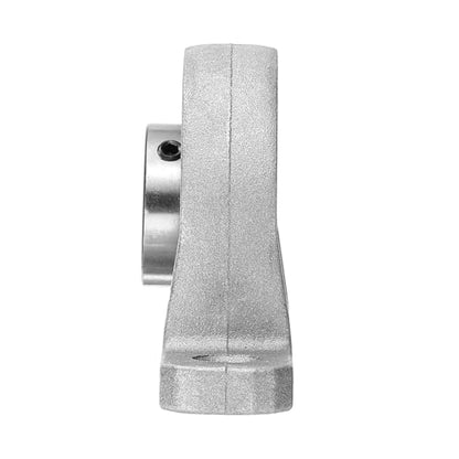 uxcell 4pcs KP002 Pillow Block Bearings 15mm Bore Bearing Units Zinc Alloy Flange Mounted Bearing Housing, P6(ABEC3) - size: KP002