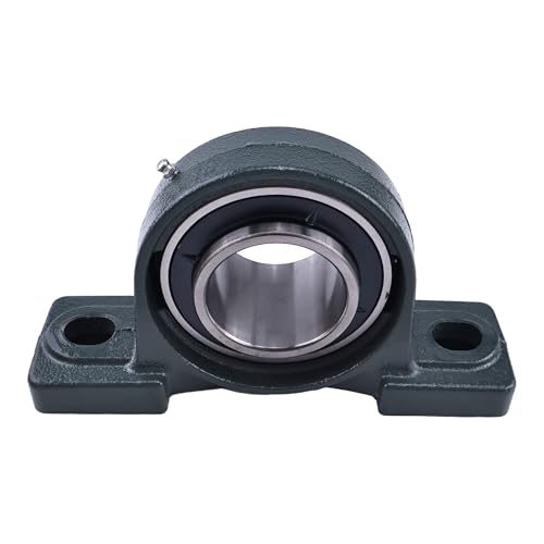 JEENDA 2-7/16" Bearing NP-39 P2B-SC-207 UCP212-39 for Agriculture Machines Industrial Applications Pillow Block Bearing