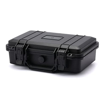 Mayouko Portable Tool Box with Shock- Proof Sponge, Water Proof Grade IP67, Waterproof Hard Case with Foam Insert, Shockproof Carrying Case, Explosion Proof Box, 11.6"L×8.3"W×3.9"H - size: 11.6"L×8.3"W×3.9"H