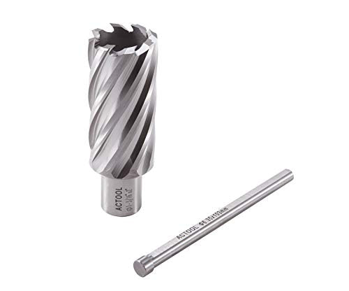1-3/16" Diameter × 2" Depth of Cut HSS ANNULAR Cutter with 3/4'' Weldon Shank - size: 1-3/16'' x 2''