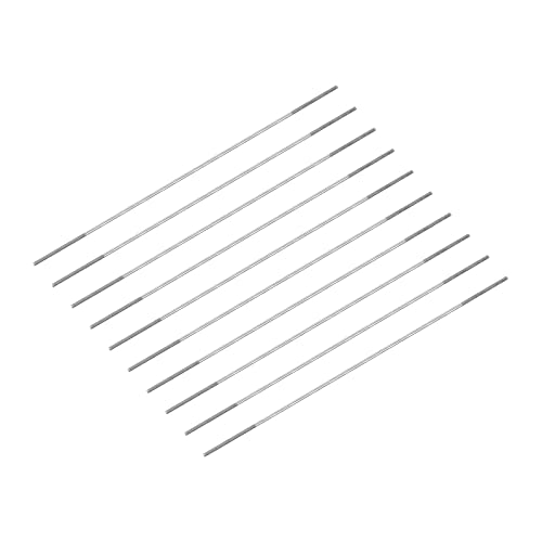 METALLIXITY Double Ended Stud Screws (M4 Thread 180mm Length) 10pcs, 304 Stainless Steel Dual Threaded Rod Bolts - for House Maintenance - size: M4x180mm
