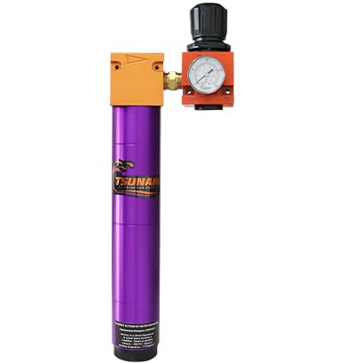 50 CFM, Tsunami 1/2" NPT Industrial Combination Water Separator Particulate Filter & Air Pressure Regulator - size: 50 CFM, 1/2 in, style: Filter + Regulator