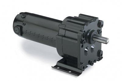 Leeson Electric Leeson M1115024.00, 1/20 HP, 5 RPM, 90VDC, TENV, P300, 336:1 Ratio, 353 In-Lbs