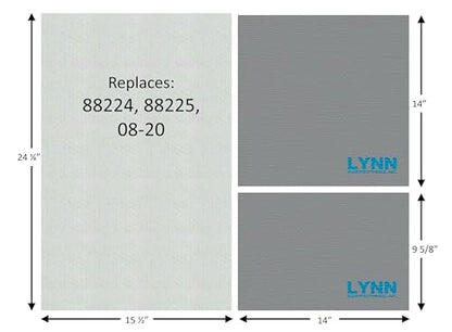 Replacement Vogelzang Baffle Board and Blanket Kit, TR008 Durango, 88224, 88225, 08-20, Set of 3, 2808C - size: 88224, 88225, 08-20