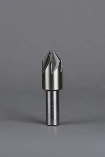 Countersink Drill Bits Set JESTUOUS 82 Degree 6 Flute 5 Pieces