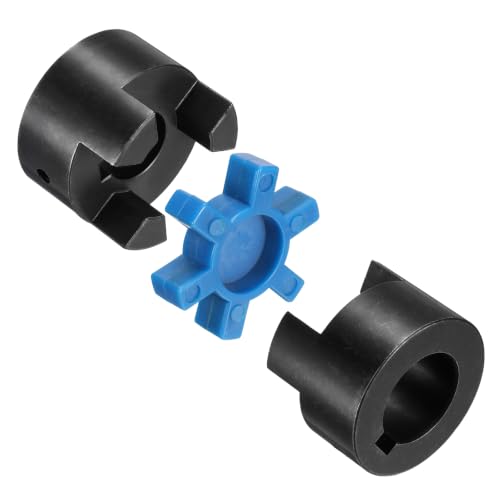 MECCANIXITY L075 Flexible Shaft Coupling 3/4" to 1" Bore Coupler Set - size: 3/4" to 1" Bore