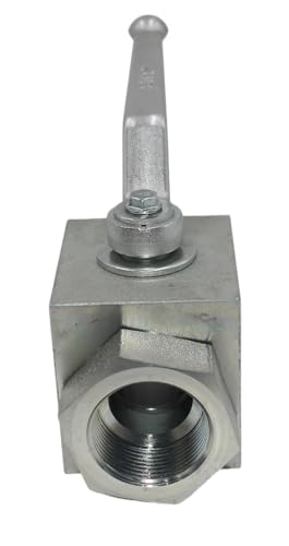 High Pressure Hydraulic Valve KHB 1-1/4'' NPT, Shut-Off 2 Way, Hydraulic Ball Valve 4650 PSI - size: KHB 1-1/4NPT(2 Way)