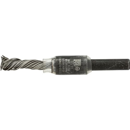 PFERD SINGLETWIST® 1/4" Diameter Knot End Brush, Flared Cup (1PC)