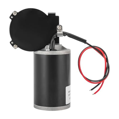 DC Reduction Motor,Gear Reduction Electric Motor,24V 80W 220RPM Electric Gear Motor High Efficiency Brushed DC Motor (Motor Position-Left), SDX20U