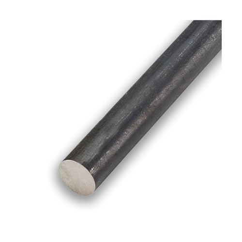 1.000 (1 inch) x 12 inches A36 Carbon Steel Round Rod Hot Rolled Durable Steel Material Industrial Projects Custom