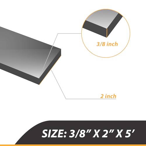 3/8 Inch Thick Neoprene Rubber Strips and Heavy-Duty Solid Rubber Rolls, Sheet for DIY Gasket, Warehouse, Pads, Seals, Weather Stripping, Flooring (2 Inch Wide, 5 Feet Long) - size: 3/8" x 2" x 5', style: Non-Adhesive Backing