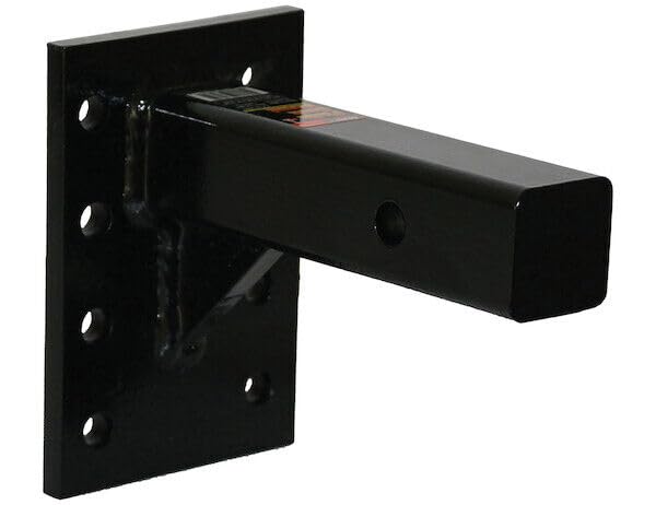 Buyers Products PM87 Pintle Hook Mount 3-Position 2 Inch Receiver Black - size: 9 in. Shank, style: 3-Position