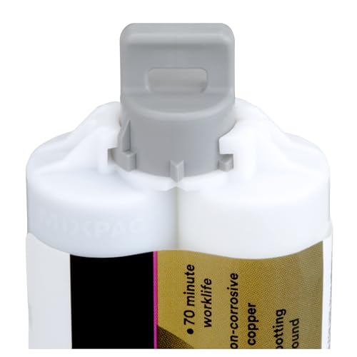 3M Scotch-Weld Epoxy Potting Compound DP270, Black, 48.5mL Duo-Pak, 1 Each - size: 48 mL (1.64 fl oz)