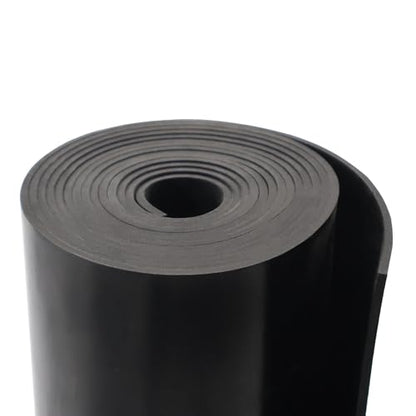 DEVNOL Neoprene Rubber Strip 1/8 (.125)" Thick X 10" Wide X 10'Long Grade 65A for Gasket, Surface Protection, Sealing - size: 1/8" x 10" x 10'