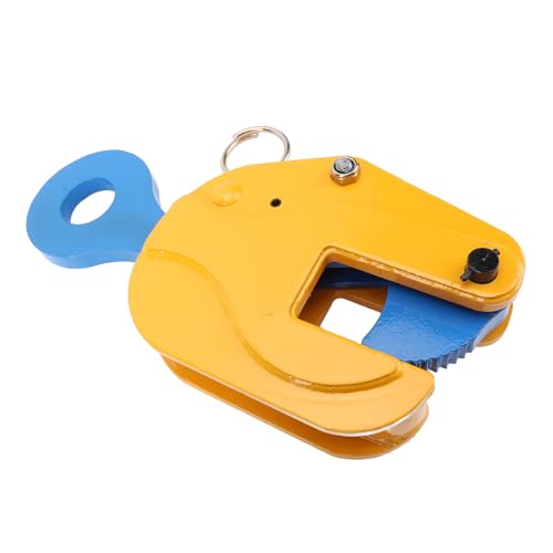 Eujgoov Vertical Plate Lifting Clamp 2 Ton 4400 LBS Alloy Steel 0-30mm Jaw Opening with Rustproof Coating for Steel Plate Lifting Transporting