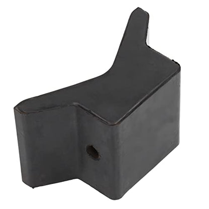 Astibym Boat V Block , Rustproof Bow Stop Black Universal Stable for Caravans for Trailers