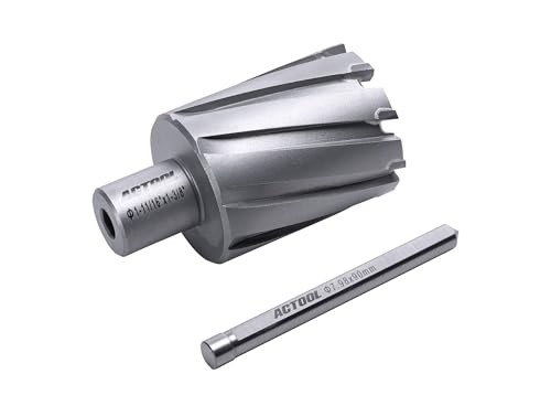 1-11/16'' Diameter x 1-3/8'' Depth of Cut Carbide Tipped TCT ANNULAR Cutter with 3/4'' Weldon Shank - size: 1-11/16'' x 1-3/8''