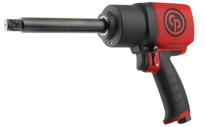 Chicago Pneumatic CP7769-6 - 3/4 Inch Air Impact Wrench with 6 Inch Extended Anvil, Pistol Handle, Max Torque Reverse Output 1440 ft. lbf / 1950 Nm, 6500 RPM, Twin Hammer, Industrial Tool, Automotive