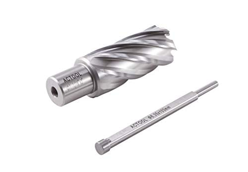 1-1/16" Diameter × 2" Depth of Cut HSS ANNULAR Cutter with 3/4'' Weldon Shank - size: 1-1/16'' x 2''