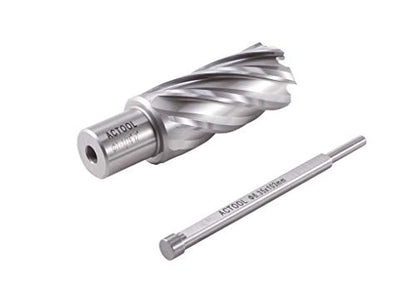 1-1/16" Diameter × 2" Depth of Cut HSS ANNULAR Cutter with 3/4'' Weldon Shank - size: 1-1/16'' x 2''