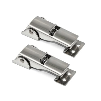 Stainless Steel Equipment Latch, Adjustable Latch, Industrial Hasp Latch - size: C / stainless steel