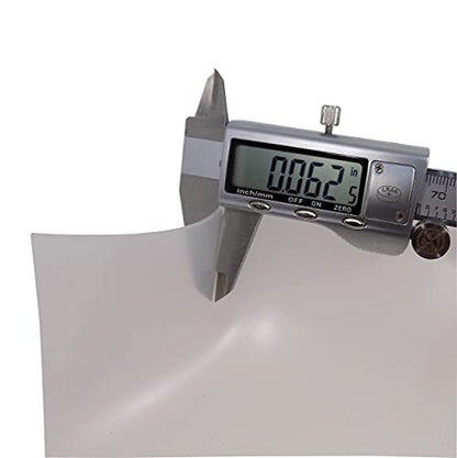 Silicone Rubber Sheet, 50A Durometer, Made in The USA, 1/16 inch Thick, 9” x 12” (1.6mm x 230mm x 305mm