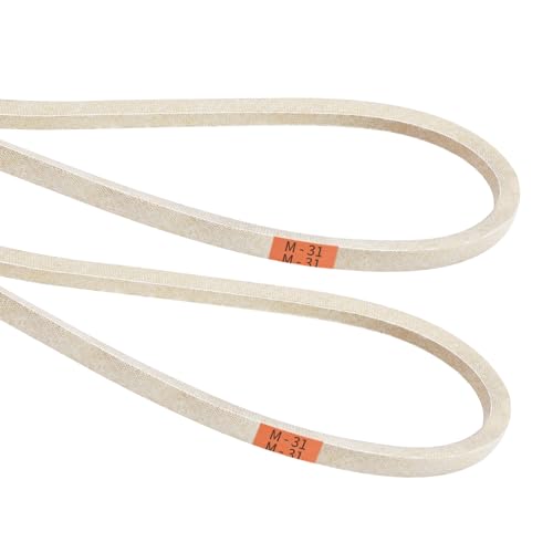 FOCMKEAS 2 Pcs M31 Sewing Machine Belt, 31" Industrial V-Belt, Rubber - size: 2Pcs M31