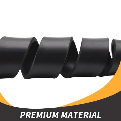 1/2 Inch Thick Neoprene Rubber Strips and Heavy-Duty Solid Rubber Rolls, Sheet for DIY Gasket, Warehouse, Pads, Seals, Weather Stripping, Flooring (3 Inch Wide, 5 Feet Long) - size: 3” Wide x 1/2" Thick x 5' Long