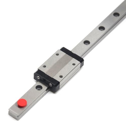 500mm MGN12 Linear Rail Guide with Black MGN12H Carriage Block for 3D Printer and CNC Machine - size: 500mm, style: Rail + MGN12H(Black)