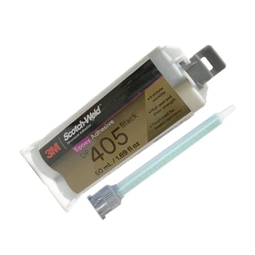 3M ScotchWeld DP405 Black 5-Minute Toughened Epoxy Adhesive (50ml/1.7oz Cartridge)
