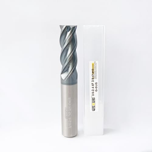 Tools Carbide End Mill,PVD AlTiN Coating for Stainless Steel Materials Cutting, 4 Flute, 3/4 Shank (3/4-5" 1PCS) - size: 3/4"DIA - 2"FL - 4"OL 3/4Shank 1pcs
