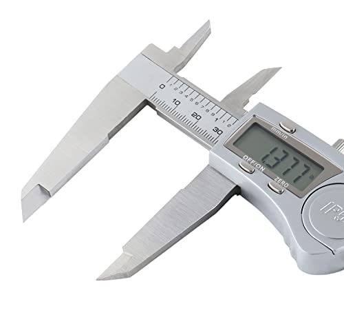 Accusize IP54 Digital Caliper, 0-12 in/300 mm, 2015-0300