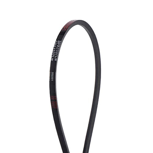 HARFINGTON SPA-1107 V-Belts Drive Belt 1107mm Pitch Girth 13mm Width 10mm Height Rubber for Power Transmission - size: 1107mm