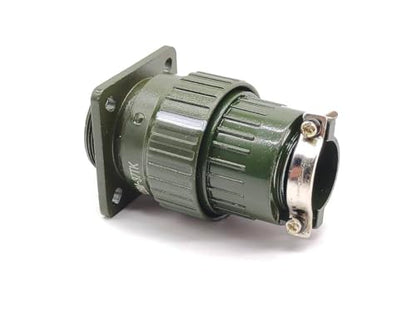 Aviation Connector 28mm Y28M-37TK Female 37 Pin Circular Connector Solder Cable Plug Bayonet Coupling Waterproof Aviation Metal Wire Panel Power Chassis Fittings Connector