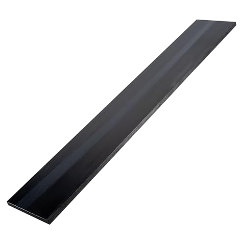 24x4x2/5 Inch Large Construction Grade Carbon Fiber Board 610x100x10mm - size: 24" Length