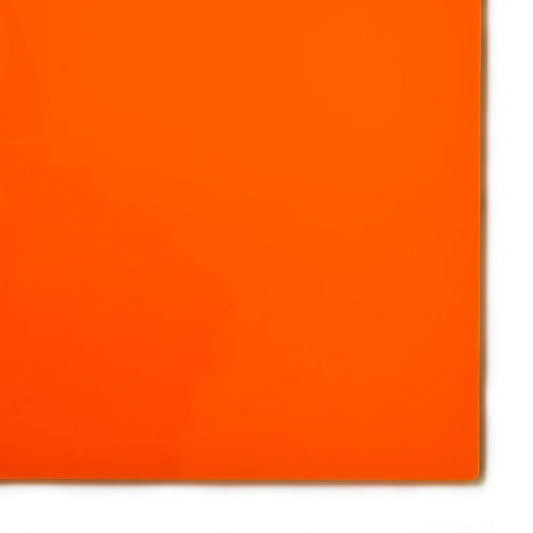 KASTLITE Orange Colored Acrylic Sheet for Arts & Crafts, 6"×12", 4-Pack - color: Orange, size: 6" x 12"