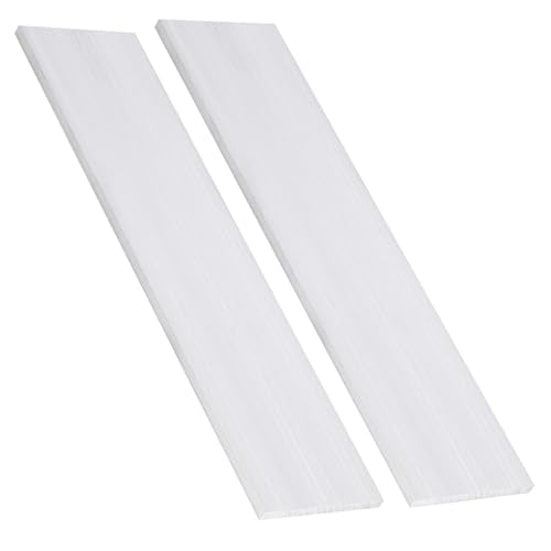 1/4" (6mm) X 3"(75mm) Square Aluminum Flat Bar 12" Long, 2 Pieces 6061 General Purpose Plate T6511 Solid New Mill - size: 1/4x3x12inch