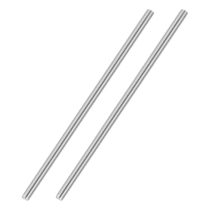 M4-0.7 Fully Threaded Rod 130mm Length Coarse Thread 2Pcs - size: M4‑0.7 130mm