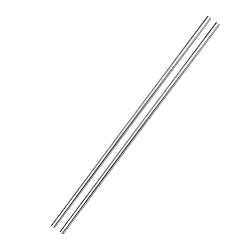 [16pcs/Pack] 600mm T8 Lead Screw Kit,2x600mm Linear Motion Rod Shaft Guide,4pcs Linear Slide Blocks, 4pcs SK8 Shaft Support for 3D Printer and DIY CNC Machine (600mm, Set) - size: 600mm