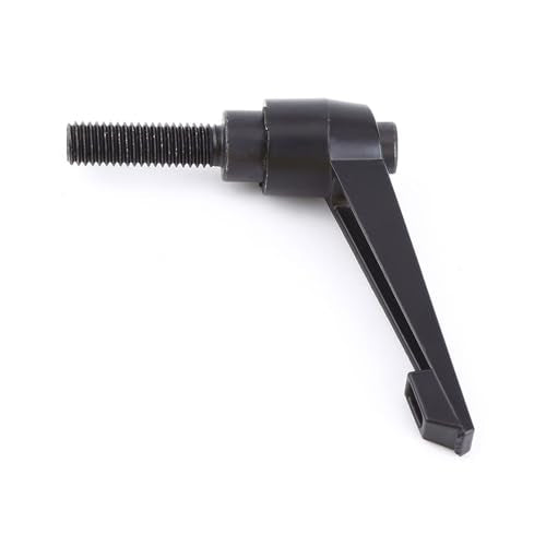 Ymiko Adjustable Fixing Handle M10 1.5 Thread Handle S Adjustable Handle Clamping Lever with Stud Ratcheting Feature Coating M10*25 (M10*30) - size: M10*30