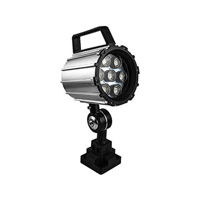 Industrial Machine Light,12W 110V-220V Adjustable Aluminum Alloy LED Work Light IP68 for Lathe, CNC Milling Machine, Drilling Machine - Short Arm … (12)