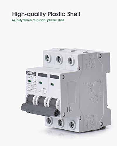 AC Miniature Circuit Breaker, 3 Pole 480V 16 Amp - style: 16 Amp