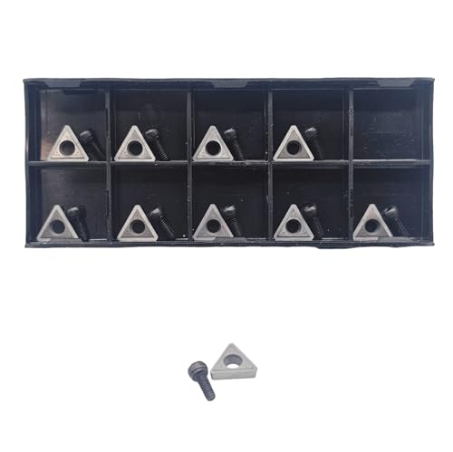 C-HORSE 50‑742 Carbide Inserts for Pro‑Cut On‑Car Brake Lathe (BL50‑742) – 10‑Pack Replacement Cutting Tips