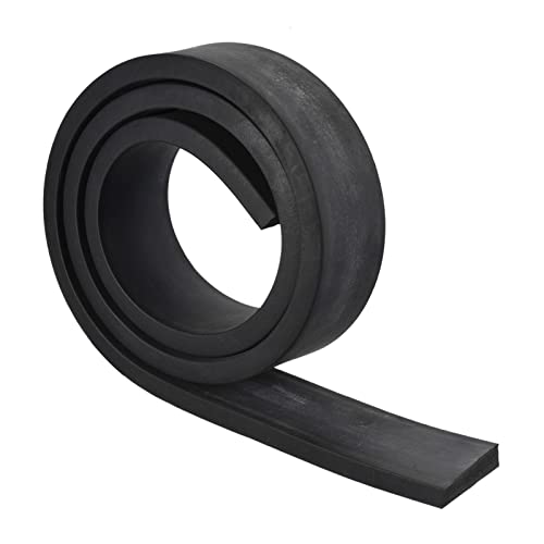 uxcell EPDM Rubber Foam Sheet Strips 3/8" T x 1.6" W x 39.37" L, Neoprene Rubber Sheet Rolls for DIY Gasket, Sealing Padding, Reduce Vibration Mat - size: 3/8"T x 1.6"W x 39.37"L